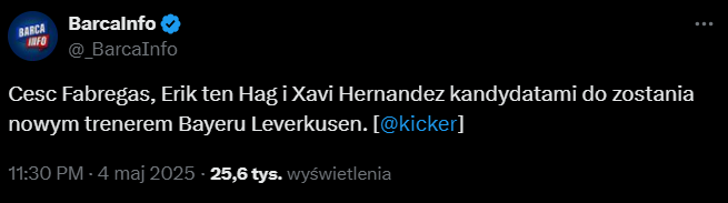 TRZY POTĘŻNE KANDYDATURY na następcę Xabiego Alonso w Bayerze O.o